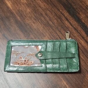 HOBO Green Leather Women's Wallet
